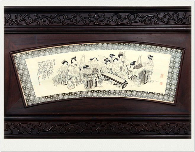 玉楼醉春图 朱波