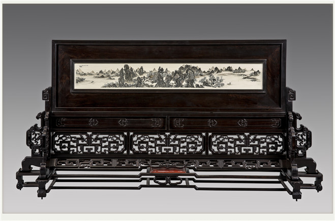 关山行旅图 王建海